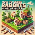 how to esses rabbits hypixle skyblock